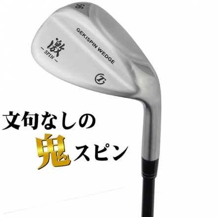 ルール不適合トライアル ゴルフ 激スピン ウェッジ オリジナルシャフト 48度/スチール