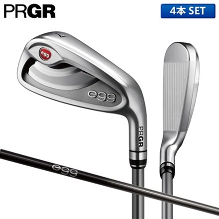 プロギア ニューエッグ アイアンセット 4本組(7-P) egg専用カーボンシャフト M40(SR)