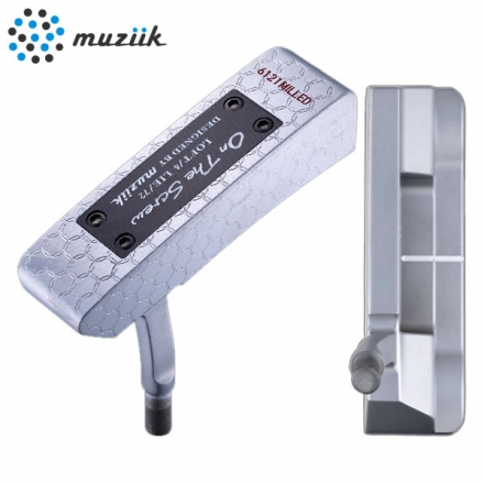 ムジーク オンザスクリュー 6121 ショートスラントネック パター 33インチ