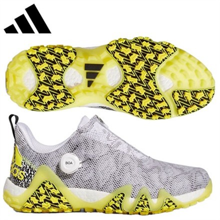 アディダス コードカオス22 ボア LVL63 スパイクレス ゴルフシューズ GX0199 26.5cm