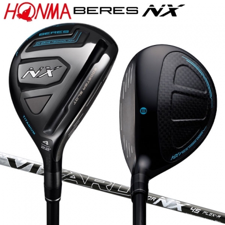 チタン設計ホンマ ゴルフ ベレス NX チタンフェース ユーティリティー VIZARD for NX 45 カーボンシャフト #4/22度/SR