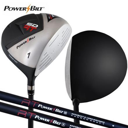短尺設計 パワービルト ゴルフ 短尺 RT 460cc ドライバー オリジナル カーボンシャフト 41.5インチ 43インチ 41.5インチ R