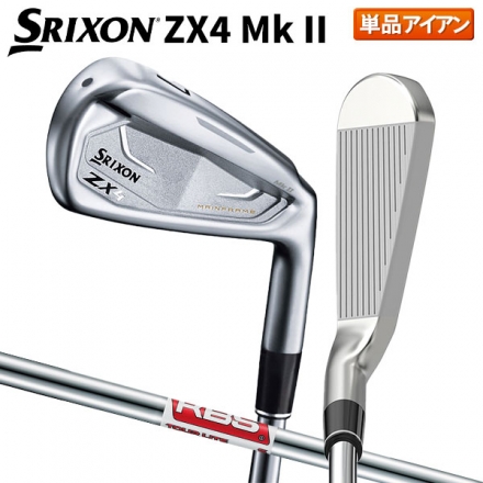 ダンロップ スリクソン ZX4 Mk-II アイアン単品 KBS TOUR LITE スチールシャフト #4/S