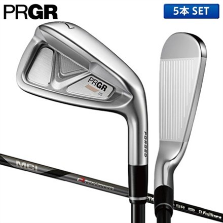 プロギア 05 アイアンセット 5本組(7-P,A) MCI FOR PRGR カーボンシャフト R