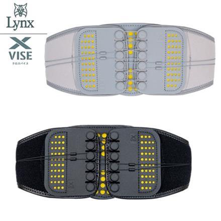 リンクス ゴルフ X-VISE GOLF ゴルフ用 腰ベルト 健康器具 クロスバイス 矯正グッズ 骨盤矯正サポーター グレー/S