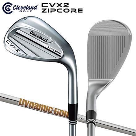 クリーブランド CVX2 ZIPCORE ウェッジ ダイナミックゴールド 95 スチールシャフト Cleveland 48度/12度