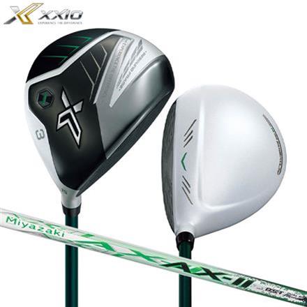 ダンロップ ゼクシオX エックス マットホワイト フェアウェイウッド Miyazaki AX-2 カーボンシャフト W3/15度/SR