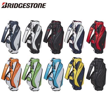 ブリヂストン ゴルフ ベーシックモデル CBG422 カート キャディバッグ ホワイト×ブラック(WK)