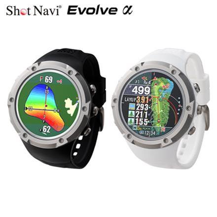 ショットナビ Evolve α GPSナビ ブラック,ホワイト ホワイト