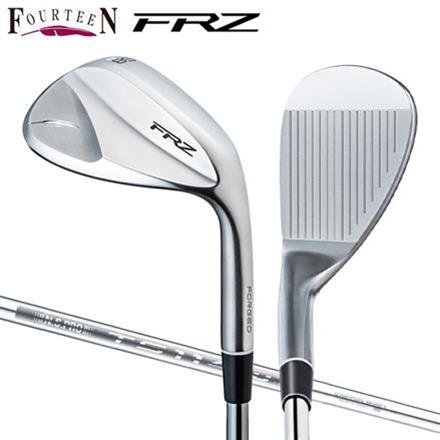 フォーティーンゴルフ FRZ パールサテン仕上げ ウェッジ NSプロ TS-114w Ver.2 スチールシャフト FOURTEEN 54度/8度