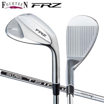 フォーティーンゴルフ FRZ パールサテン仕上げ ウェッジ NSプロ TS-101w スチールシャフト FOURTEEN 58T度/8度