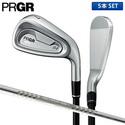 プロギア 04 アイアンセット 5本組(7-A) スペックスチールIII Ver.2 スチールシャフト PRGR M-40(SR)