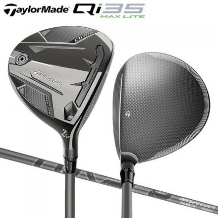 テーラーメイド Qi35 MAX LITE フェアウェイウッド AIR SPEEDER TM カーボンシャフト #5/18.5度/R
