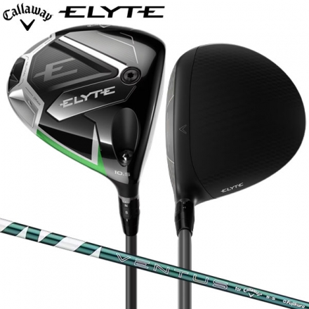 キャロウェイ エリート ドライバー ベンタス グリーン 50 for Callaway カーボンシャフト 9.0度/S