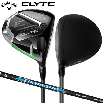 キャロウェイ エリート ドライバー ディアマナ BB 53 カーボンシャフト 10.5度/S