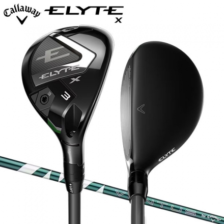 キャロウェイ エリート エックス ユーティリティー ベンタス グリーン 50 for Callaway カーボンシャフト 4H/21度/R