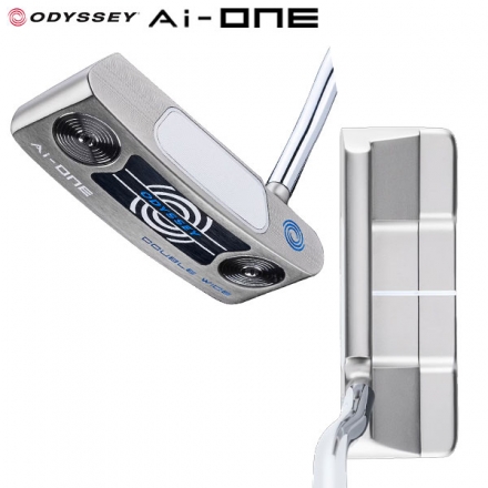オデッセイ Ai-ONE SILVER DOUBLE WIDE DB パター STROKE LAB 90スチールシャフト 33インチ