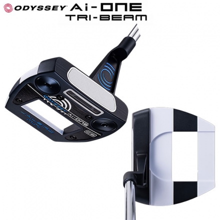 オデッセイ Ai-ONE TRI-BEAM JAILBIRD MINI CS センターシャフト パター ストロークラボ 90 スチールシャフト 34インチ