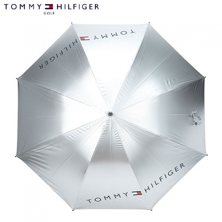トミーヒルフィガー ゴルフ THMG5SK2 UV 傘 アンブレラ シルバー(82)