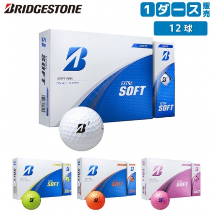ブリヂストン EXTRA SOFT X5WXJ ゴルフボール 1ダース/12球 オレンジ