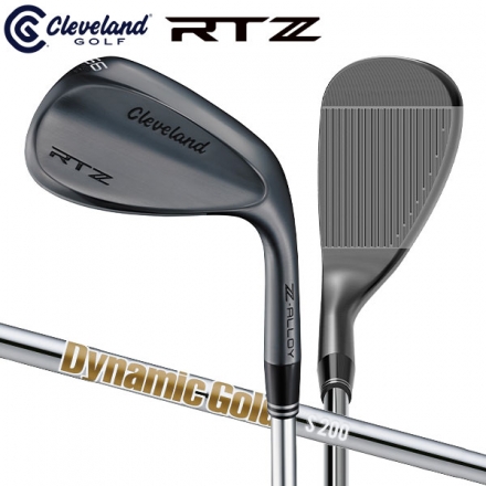 クリーブランド ゴルフ RTZ ブラックサテン ウェッジ ダイナミックゴールド S200 スチールシャフト 58度/10度/Mid