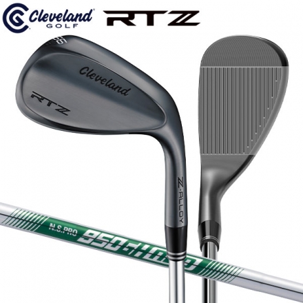 クリーブランド ゴルフ RTZ ブラックサテン ウェッジ NSプロ 950GH neo スチールシャフト 48度/10度/Mid