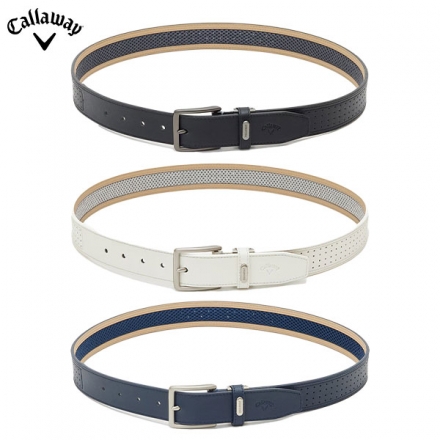 キャロウェイ 裏メッシュ C25192104 ベルト ネイビー(1120)