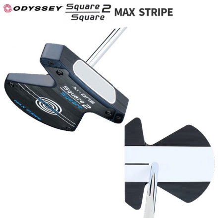 オデッセイ Ai-ONE Square 2 Square MAX STRIPE パター STROKE LAB 90 スチールシャフト 34インチ