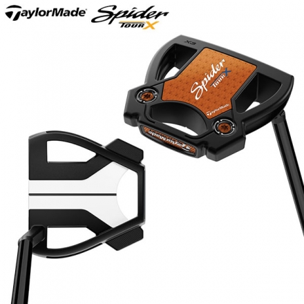 テーラーメイド スパイダー ツアーX スモールスラント トゥルーパス ブラック パター 33インチ