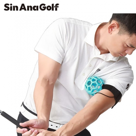 SIN ANA GOLF 坂本式ボール練習器 SIN ANA BALL 練習器具 ブルー×ブラック