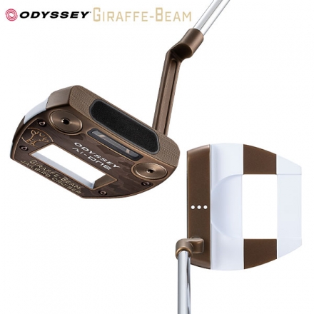 中尺オデッセイ Ai-ONE GIRAFFE-BEAM JAILBIRD CRUISER パター ストロークラボ 140 スチールシャフト 38インチ