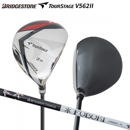 ブリヂストン ゴルフ ツアーステージ V562II フェアウェイウッド FUBUKI V562II カーボンシャフト 3W/R
