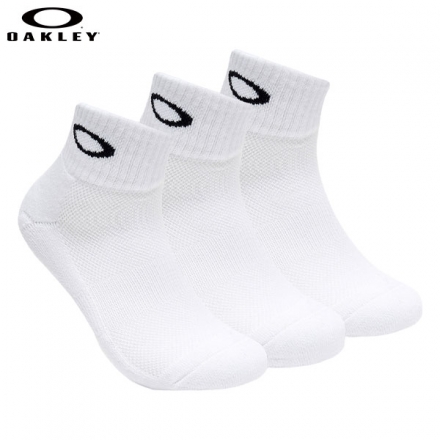 オークリー 93238JP 3P ベーシック ソックス Arctic White(10R) 靴下 25-27cm