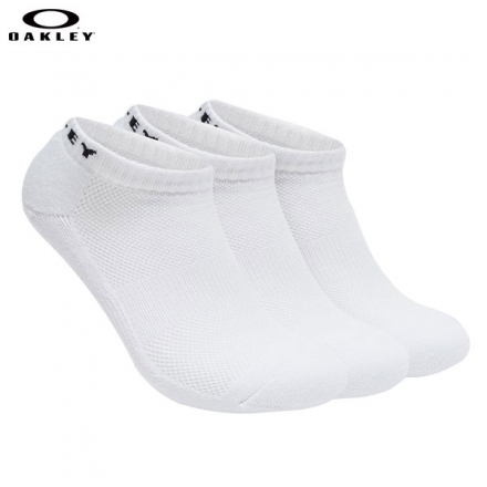 オークリー 93251JP 3P NO SHOW ソックス Arctic White(10R) 靴下 27-29cm