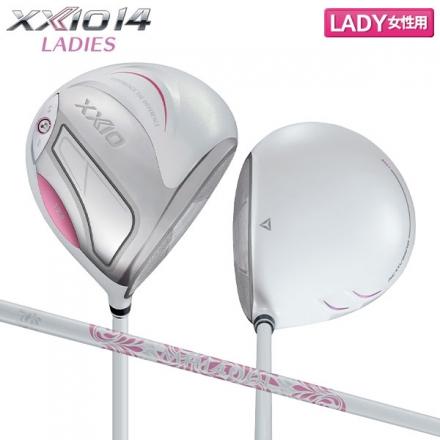 レディースダンロップ ゼクシオ14 ドライバー ゼクシオ MP1400L カーボンシャフト ホワイト 12.5度/A