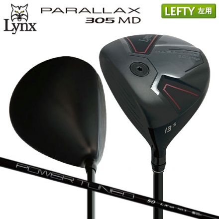レフティー/左用リンクス パララックス 305MD ミニ ドライバー Lynx オリジナル カーボンシャフト 11.5度/SR