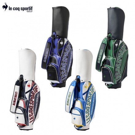 ルコック ゴルフ LG6SCB02M カート キャディバッグ ブラック(BK00)