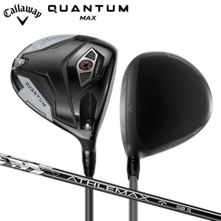 キャロウェイ クアンタム マックス ドライバー ATHLEMAX 50 カーボンシャフト 9.0度/S