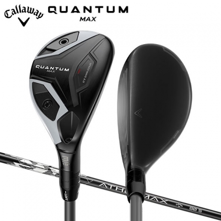 キャロウェイ クアンタム マックス ユーティリティー ATHLEMAX 80 カーボンシャフト 3H/19度/S