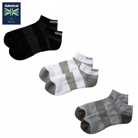 アドミラル ゴルフ ADMB6A03 ショート ソックス ブラック(10)