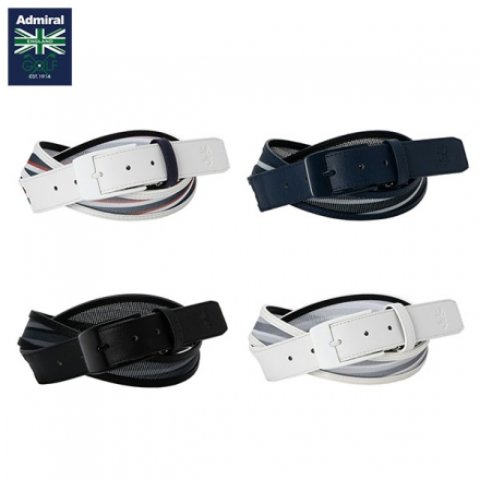 アドミラル ゴルフ ADMB6AV2 エアースクリーン ベルト トリコロール(90)