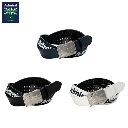 アドミラル ゴルフ ADMB6AV3 パンチング ベルト ネイビー(30)