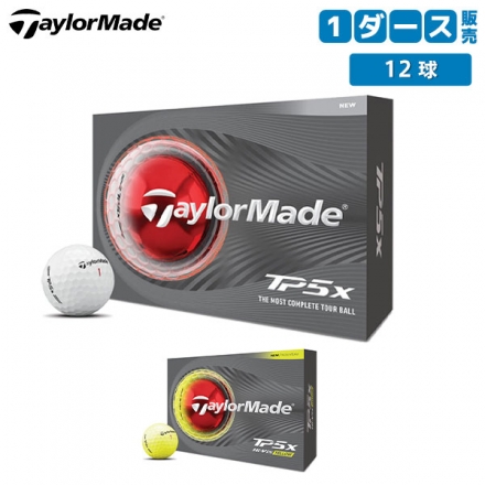 テーラーメイド TP5x ゴルフボール 1ダース/12球 ホワイト