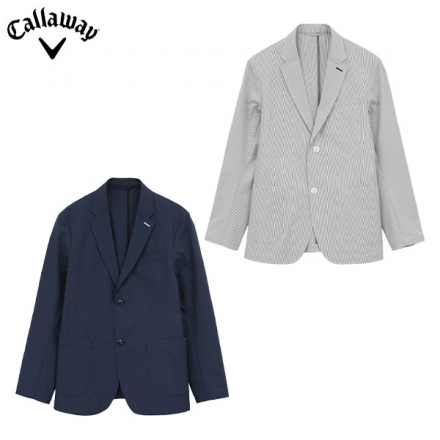 キャロウェイゴルフ C26115102 8WAY ストレッチシアサッカー ジャケット グレー(1020)/M