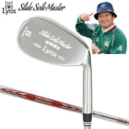 横田真一プロ監修リンクス スライドソールマスター ウェッジ NSプロ モーダス ウェッジ 105 スチールシャフト 53度