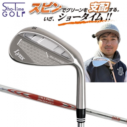 Sho-TimeGOLFプロデュースリンクス ショータイム ウェッジ NSプロ モーダス ウェッジ 105 スチールシャフト 50度