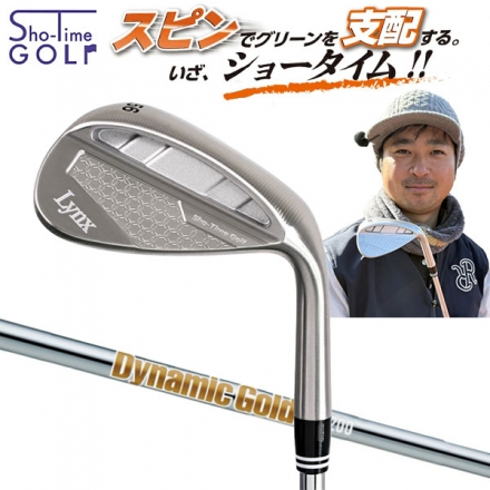 Sho-TimeGOLFプロデュースリンクス ショータイム ウェッジ ダイナミックゴールド スチールシャフト 50度