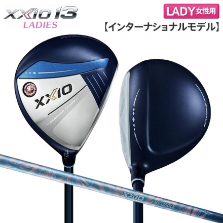 レディースダンロップ ゼクシオ13 インターナショナルモデル フェアウェイウッド XXIO MP1300LK カーボンシャフト ブルー #4/18度/A