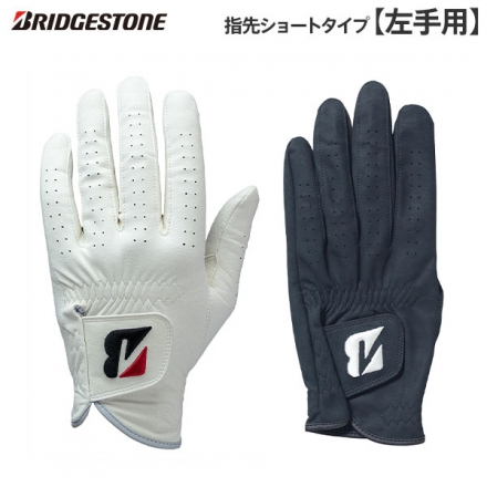 左手用/指先ショートタイプブリヂストン ツアー ゴルフグローブ GL2602 ショートスペック ホワイト/22cm