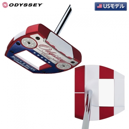 USモデル/限定モデルオデッセイ Square 2 Square Ai-DUAL USA 250 Freebird パター STROKE LAB 120 スチールシャフト スクエア2スクエア AIデュアル 34インチ